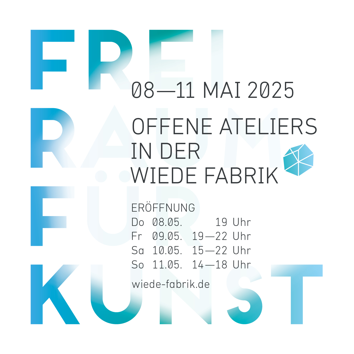 Einladung Mai 2025 Wiede Fabrik